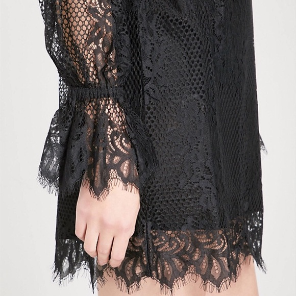 Maje lace mini dress - Picture 5 of 5